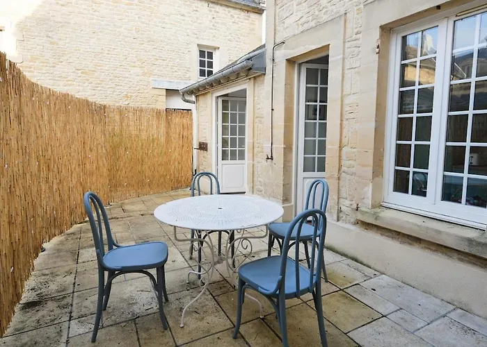 Tatil Evi Marina - Charmante Maison Avec Courette Langrune-sur-Mer